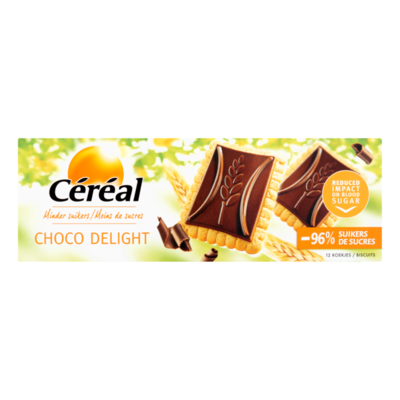 Céréal Minder Suikers Choco Delight 12 Stuks